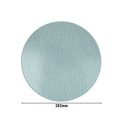 (6 pcs) SELTMANN WEIDEN | Coupe Side Plates – porcelain – dishwasher-safe – Ø 280 mm – turquoise