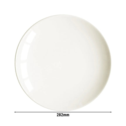 (6 pcs) SELTMANN WEIDEN | Coupe Side Plates – porcelain – dishwasher-safe – Ø 280 mm – cream