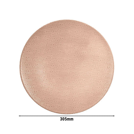 (6 pcs) SELTMANN WEIDEN | Coupe Side Plates – porcelain – dishwasher-safe – Ø 300 mm – dusty pink