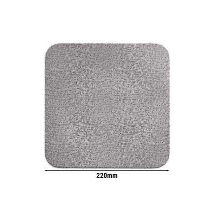(6 pcs) SELTMANN WEIDEN | Coupe Side Plates – porcelain – dishwasher-safe – grey – square