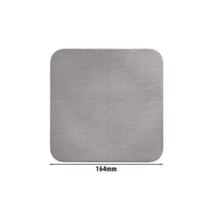 (6 pcs) SELTMANN WEIDEN | Coupe Side Plates – porcelain – dishwasher-safe – grey – square