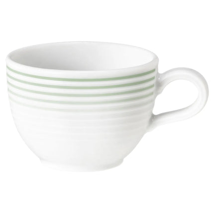 (6 pcs) SELTMANN WEIDEN | Demitasse Espresso Cups – 90 ml – Porcelain – Sage Green – Dishwasher-Safe – Tulip