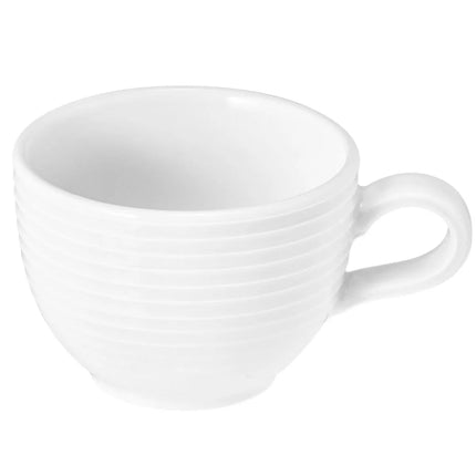 (6 pcs) SELTMANN WEIDEN | Demitasse Espresso Cups – 90 ml – Porcelain – White – Dishwasher & Microwave-Safe – Tulip