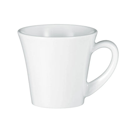 (6 pcs) SELTMANN WEIDEN | Espresso Cup Set – White Porcelain – Meran Steak & More – 60 ml (6 cl)