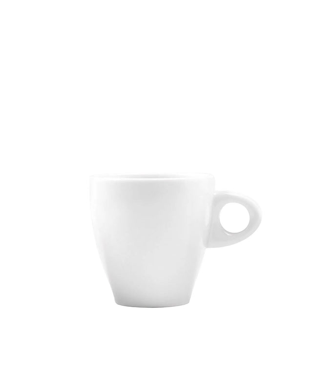 (6 pcs) SELTMANN WEIDEN | Latte Coffee Cups – Porcelain – 380 ml – White – BLUES Series – High-gloss – Extra robust