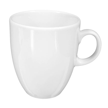 (6 pcs) SELTMANN WEIDEN | Mug – MERAN BASIC – 0.25 L – White Porcelain