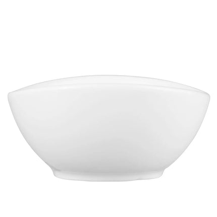 (6 pcs) SELTMANN WEIDEN | Oval Porcelain Dip Bowl – White – 90×65 mm
