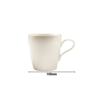(6 pcs) SELTMANN WEIDEN | Porcelain Coffee Mug – 260 ml – Cream – Maxim Coupe Series