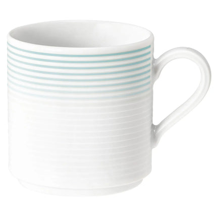 (6 pcs) SELTMANN WEIDEN | Porcelain Coffee Mug – 280 ml – Arctic Blue – Blues Arctic Blue Series