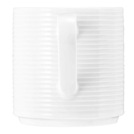(6 pcs) SELTMANN WEIDEN | Porcelain Coffee Mug – 280 ml – White – Blues White Series