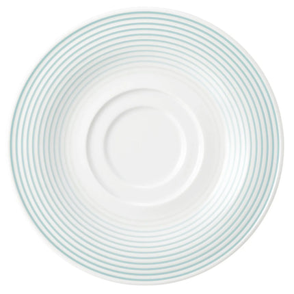 (6 pcs) SELTMANN WEIDEN | Porcelain Coffee Saucer – Blues – Arktisblau – Oven‑safe