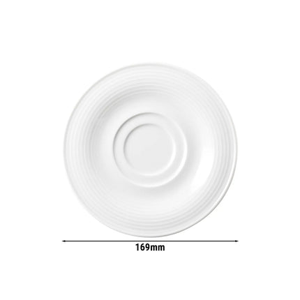 (6 pcs) SELTMANN WEIDEN | Porcelain Coffee Saucer Set – Blues Series – Oven‑safe