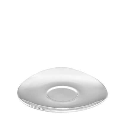 (6 pcs) SELTMANN WEIDEN | Porcelain Saucer Set – Coffe-e-Motion Series – White – Ø 220 mm