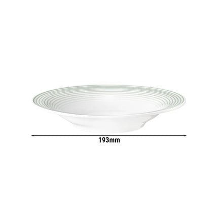 (6 pcs) SELTMANN WEIDEN | Salad Plates – Porcelain – 19 cm – Sage Green