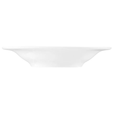 (6 pcs) SELTMANN WEIDEN | Salad Plates – White Porcelain – Ø 19 cm