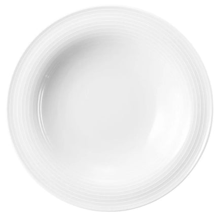 (6 pcs) SELTMANN WEIDEN | Salad Plates – White Porcelain – Ø 19 cm