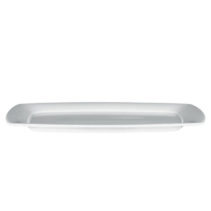 (6 pcs) SELTMANN WEIDEN | Savoy Gourmet Plates – Rectangular – Porcelain – White – 355×245 mm