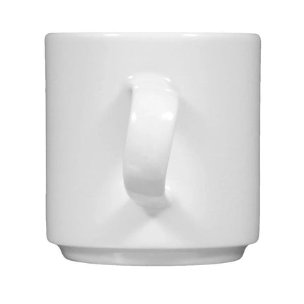 (6 pcs) SELTMANN WEIDEN | SAVOY Milk coffee cup – Porcelain – 220 ml – White