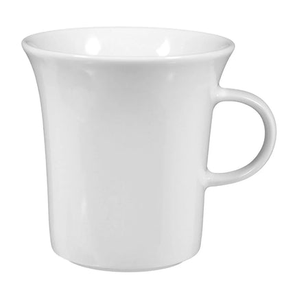 (6 pcs) SELTMANN WEIDEN | SAVOY Milk coffee cup – Porcelain – 370 ml – White – Goblet