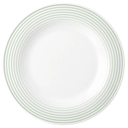 (6 pcs) SELTMANN WEIDEN | Side Plates – Flat – Sage Green Porcelain – Blues
