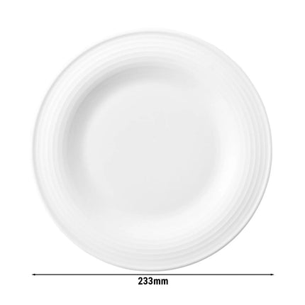 (6 pcs) SELTMANN WEIDEN | Side Plates – Flat – White Porcelain – Blues