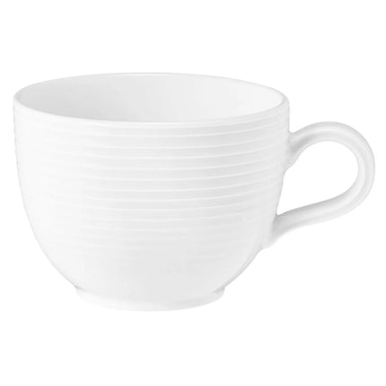 (6 pcs) SELTMANN WEIDEN | Tulip Coffee & Tea Cup – Porcelain – 220 ml – White
