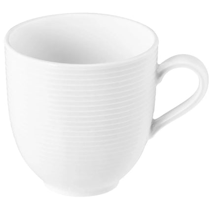 (6 pcs) SELTMANN WEIDEN | Tulip Latte Cups – Porcelain – 370 ml – White – BLUES