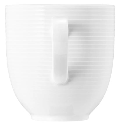 (6 pcs) SELTMANN WEIDEN | Tulip Latte Cups – Porcelain – 370 ml – White – BLUES