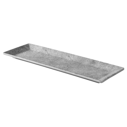(6 pcs) Serving Tray - GGM Gastro ELEMENT - Melamine - 310x105mm - Height: 15mm - Grey