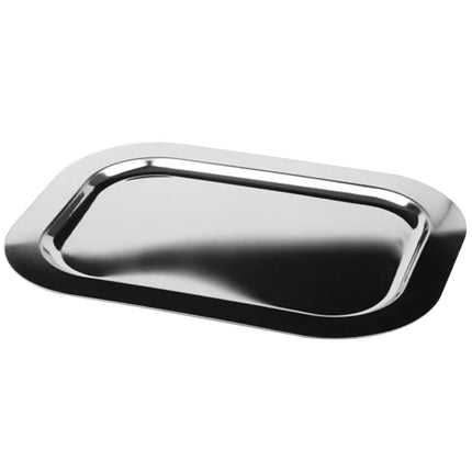 (6 pcs) Serving Tray - GGM Gastro FINESSE - Stainless Steel - 300x240mm - Height: 15mm