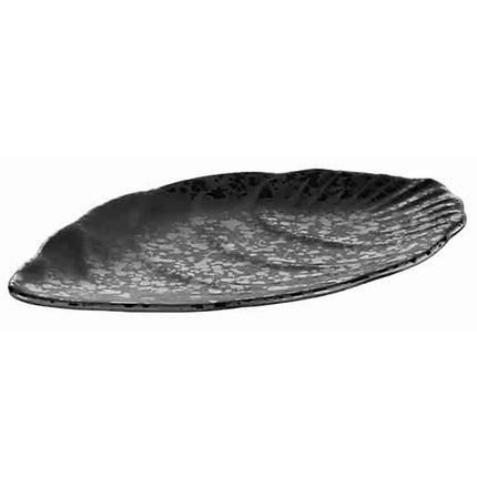 (6 pcs) Serving Tray - GGM Gastro GLAMOUR - Melamine - 250x155mm - Height: 15mm - Black
