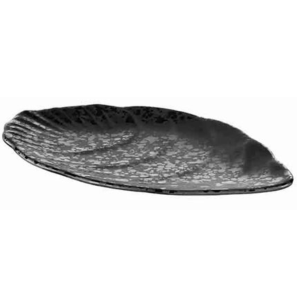 (6 pcs) Serving Tray - GGM Gastro GLAMOUR - Melamine - 250x155mm - Height: 15mm - Black