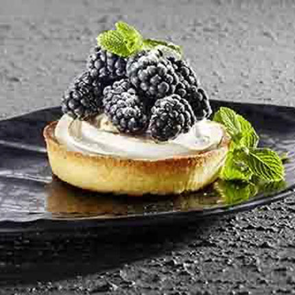 (6 pcs) Serving Tray - GGM Gastro GLAMOUR - Melamine - 250x155mm - Height: 15mm - Black