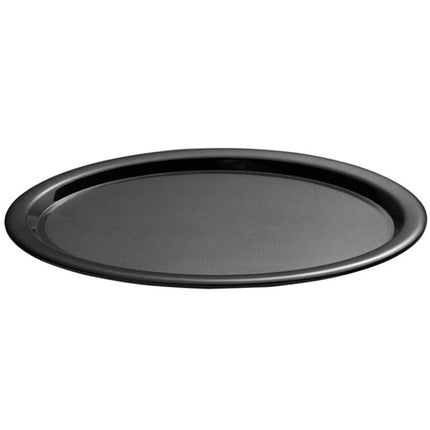 (6 pcs) Serving Tray - GGM Gastro KAFFEEHAUS - Melamine - 260x200mm - Height: 15mm - Black - non-slip surface