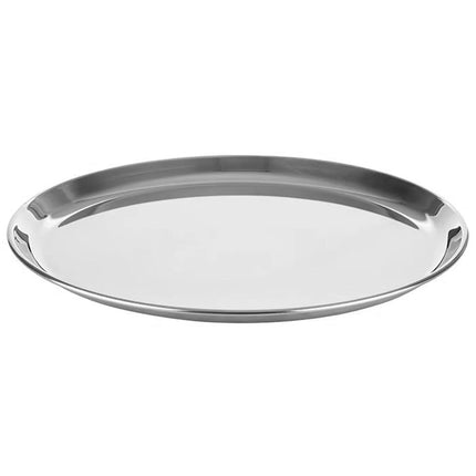 (6 pcs) Serving Tray - GGM Gastro KAFFEEHAUS - Stainless Steel - Ø270mm - Height: 15mm