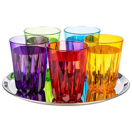 (6 pcs) Serving Tray - GGM Gastro KAFFEEHAUS - Stainless Steel - Ø270mm - Height: 15mm