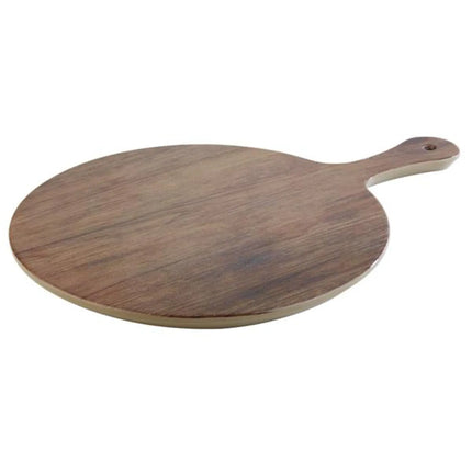(6 pcs) Serving Tray - GGM Gastro OAK - Melamine - 420x300mm - Height: 15mm - Brown