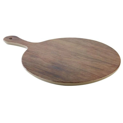 (6 pcs) Serving Tray - GGM Gastro OAK - Melamine - 420x300mm - Height: 15mm - Brown