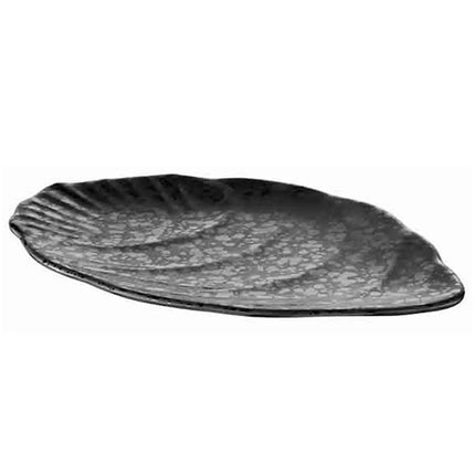 (6 pcs) Tray - GGM Gastro GLAMOUR - Melamine - 300x190mm - Height: 15mm - Black