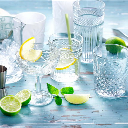 (6 pcs) Tumbler - GGM Gastro Radiant - 35 cl - Clear