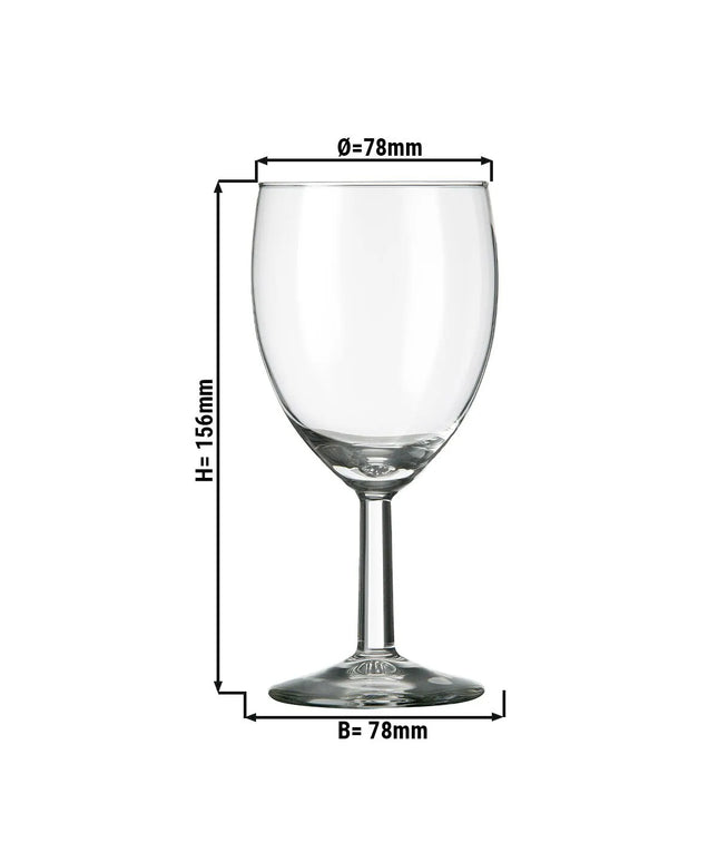(6 pcs) Wine glass - GGM Gastro GILDE - 290 ml