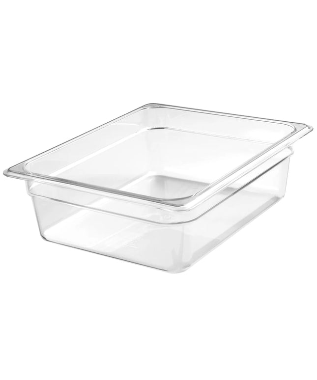 (6 pieces) CAMBRO | Camview® Gastronorm Container 1/2 - Clear Copolymer – 100 mm - BPA-free