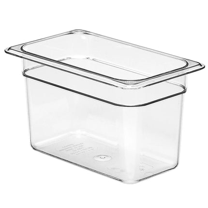 (6 pieces) CAMBRO | Camview® Gastronorm Container - 1/4 - Clear - 150 mm - BPA-free