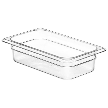 (6 pieces) CAMBRO | Camview® Gastronorm Container - 1/4 - Clear – 65 mm - BPA-free