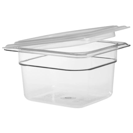 (6 pieces) CAMBRO | Camview® Gastronorm Container - 1/6 - Clear – 100 mm - BPA-free