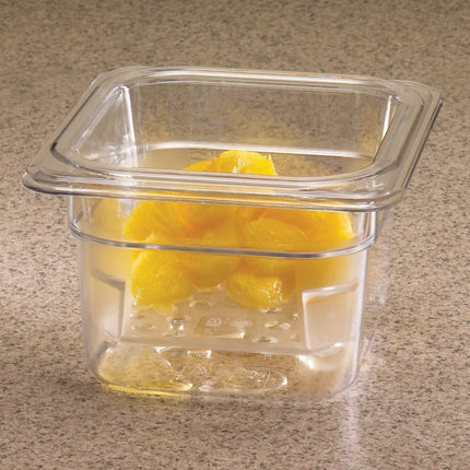 (6 pieces) CAMBRO | Camview® Gastronorm Container - 1/6 - Clear – 100 mm - BPA-free