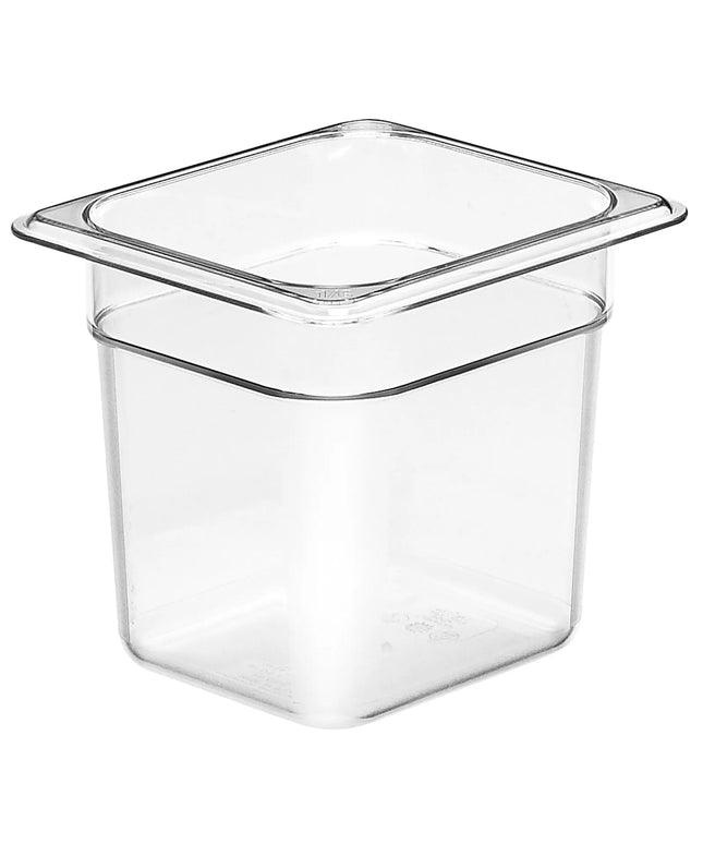(6 pieces) CAMBRO | Camview® Gastronorm Container - 1/6 - Clear - 150 mm - BPA-free