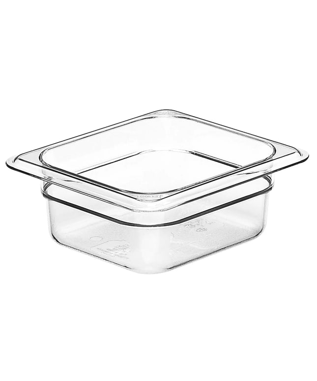 (6 pieces) CAMBRO | Camview® Gastronorm Container - 1/6 - Clear – 65 mm - BPA-free