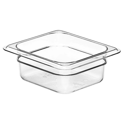 (6 pieces) CAMBRO | Camview® Gastronorm Container - 1/6 - Clear – 65 mm - BPA-free