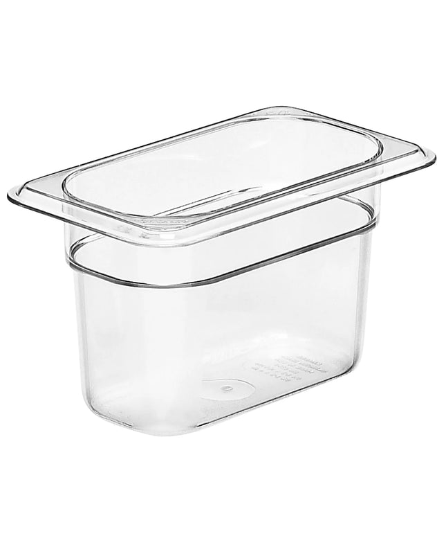 (6 pieces) CAMBRO | Camview® Gastronorm Container - 1/9 - Clear - 100 mm - BPA-free